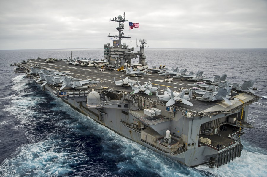 FOTO USS George Washington CVN 73 Se Prepara Para Retornar Aos EUA