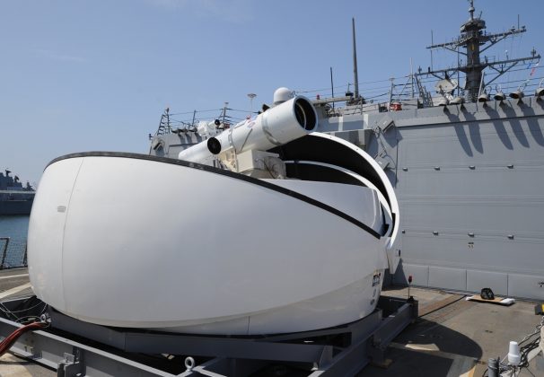 Marinha Dos Eua Testa Arma Laser Contra Drone Poder Naval