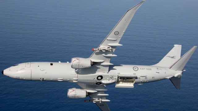 RIMPAC P 8A Poseidon da Austrália realiza primeiro ataque míssil