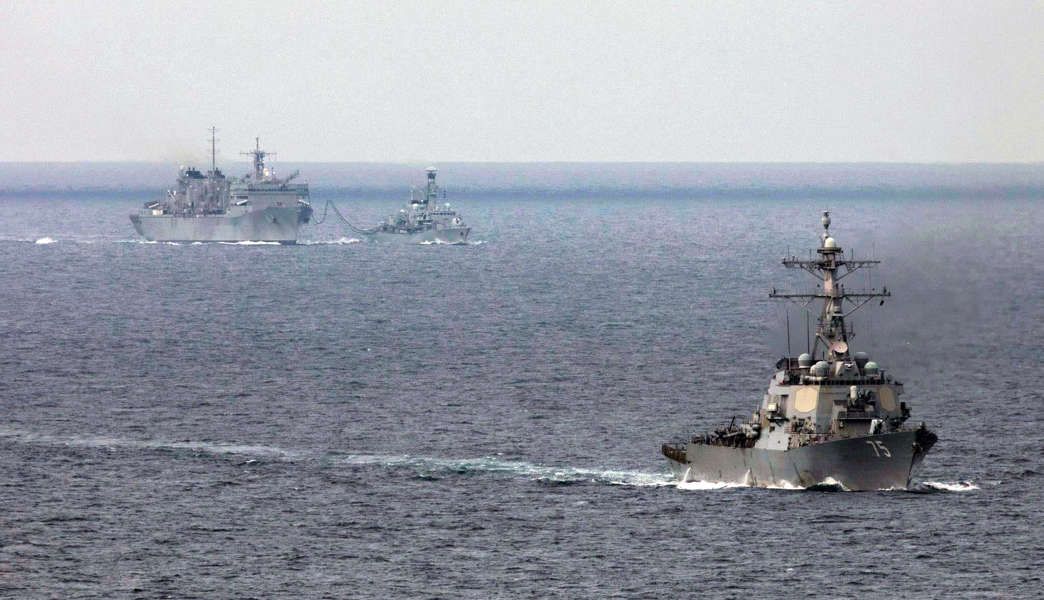 Navios Da Marinha Dos EUA Visitam O Mar De Barents Pela Primeira Vez
