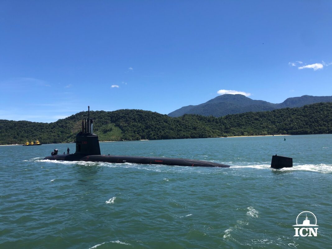 Imagens Submarino Riachuelo S Em Sa Das De Testes De Mar Antes Da