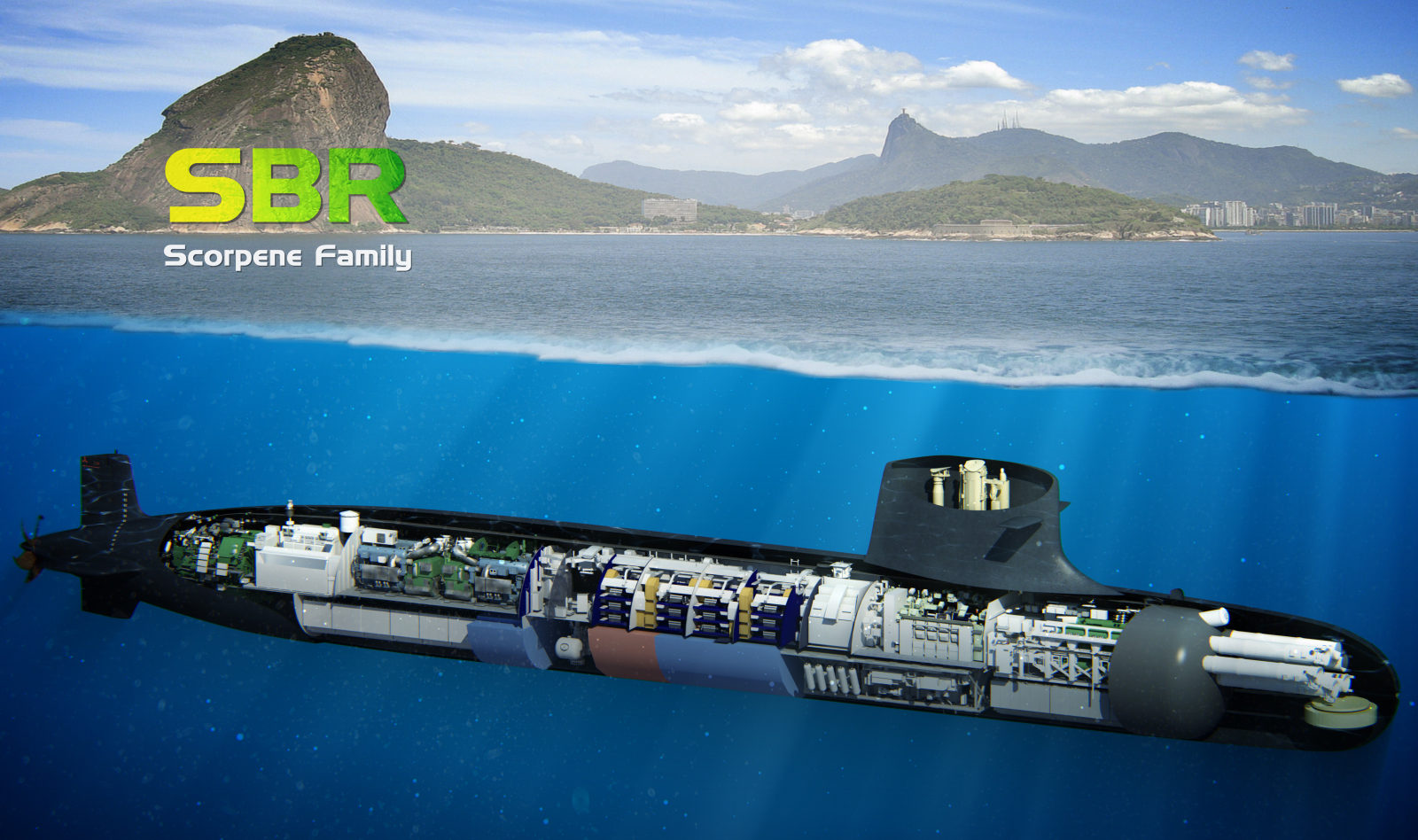 Brasil construye actualmente cuatro submarinos S-BR dentro del Programa Prosub