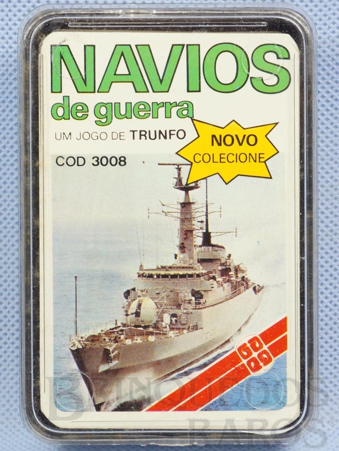 Antigo Jogo Super Trunfo Navios De Guerra Grow Anos 70