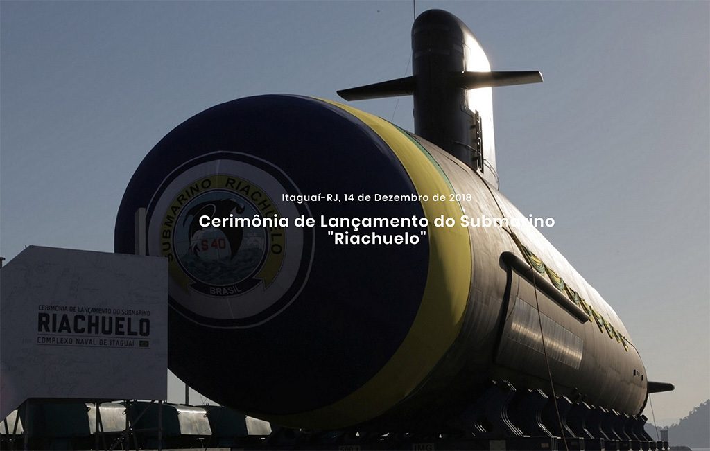 Lançamento do Submarino Riachuelo - S40 - Poder Naval