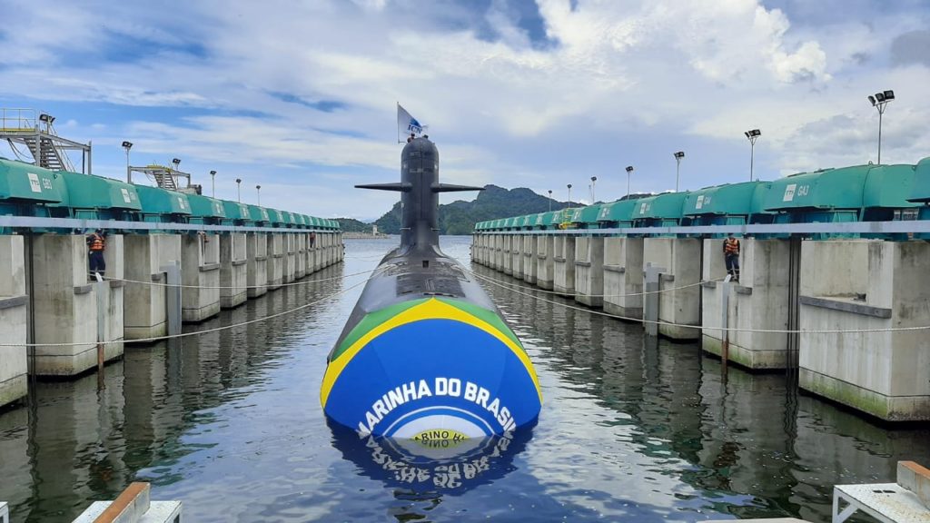 FOTOS: Lançamento Ao Mar Do Submarino Humaitá - S41 - Poder Naval