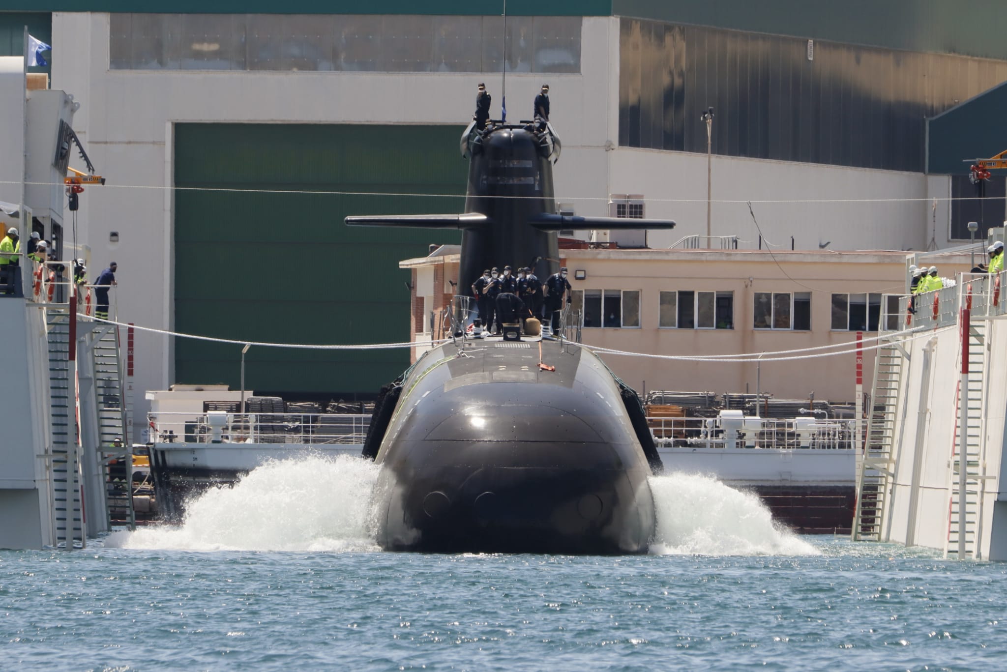 VÍDEO: Novo Submarino Espanhol 'Isaac Peral' S-81 Chega Finalmente à ...