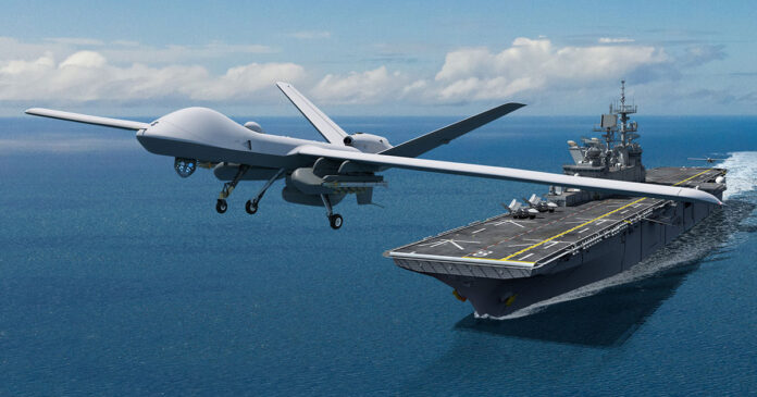 General Atomics Desenvolverá Drone MQ-9B Com Capacidade De Decolagem E ...